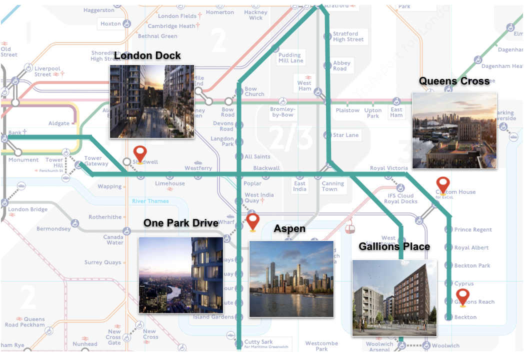 DLR 伦敦地铁 One Move Group