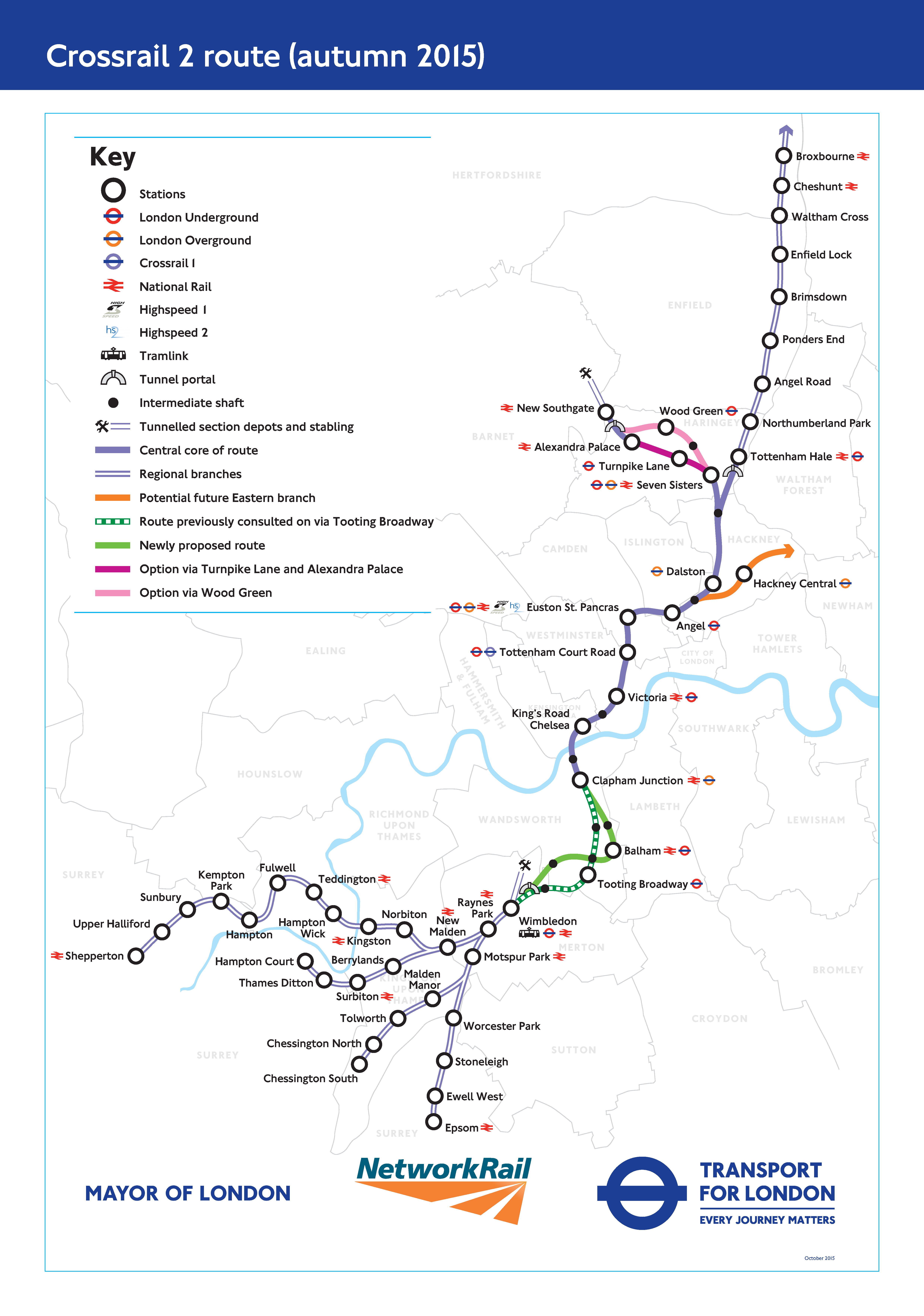 伦敦地铁 纵贯铁路 Crossrail