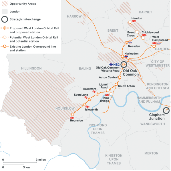 伦敦地铁 西伦敦轨道 West London Orbital