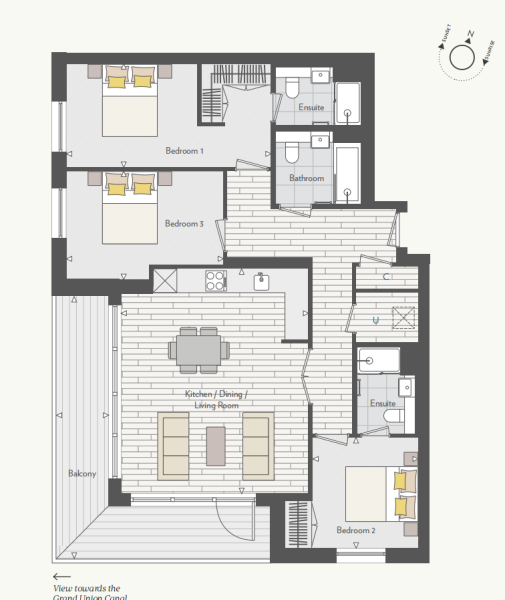 伦敦买房 英国买房 伦敦置业 伦敦新房 Grand Union