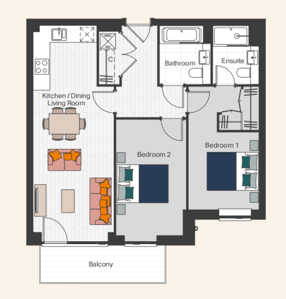 伦敦买房 英国买房 伦敦新房 Beaufort Park