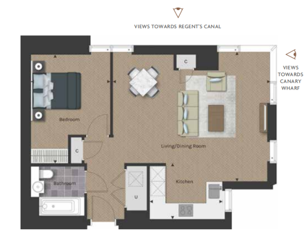 伦敦买房 英国买房 伦敦硅谷 250 City Road 250城市大道