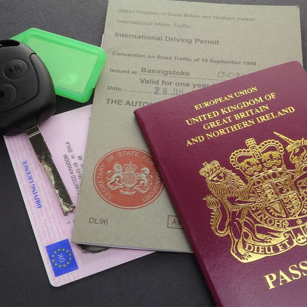 临时驾照 Provisional driving license 英国身份证