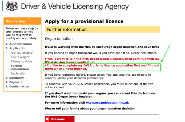 临时驾照 Provisional driving license 英国身份证