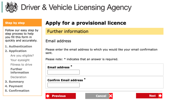 临时驾照 Provisional driving license 英国身份证