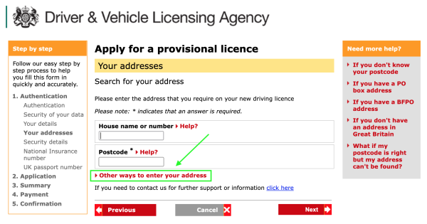 临时驾照 Provisional driving license 英国身份证