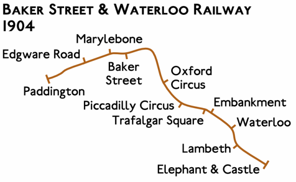 伦敦地铁 Bakerloo line