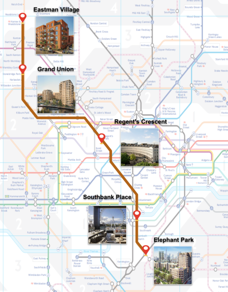 伦敦地铁 Bakerloo line